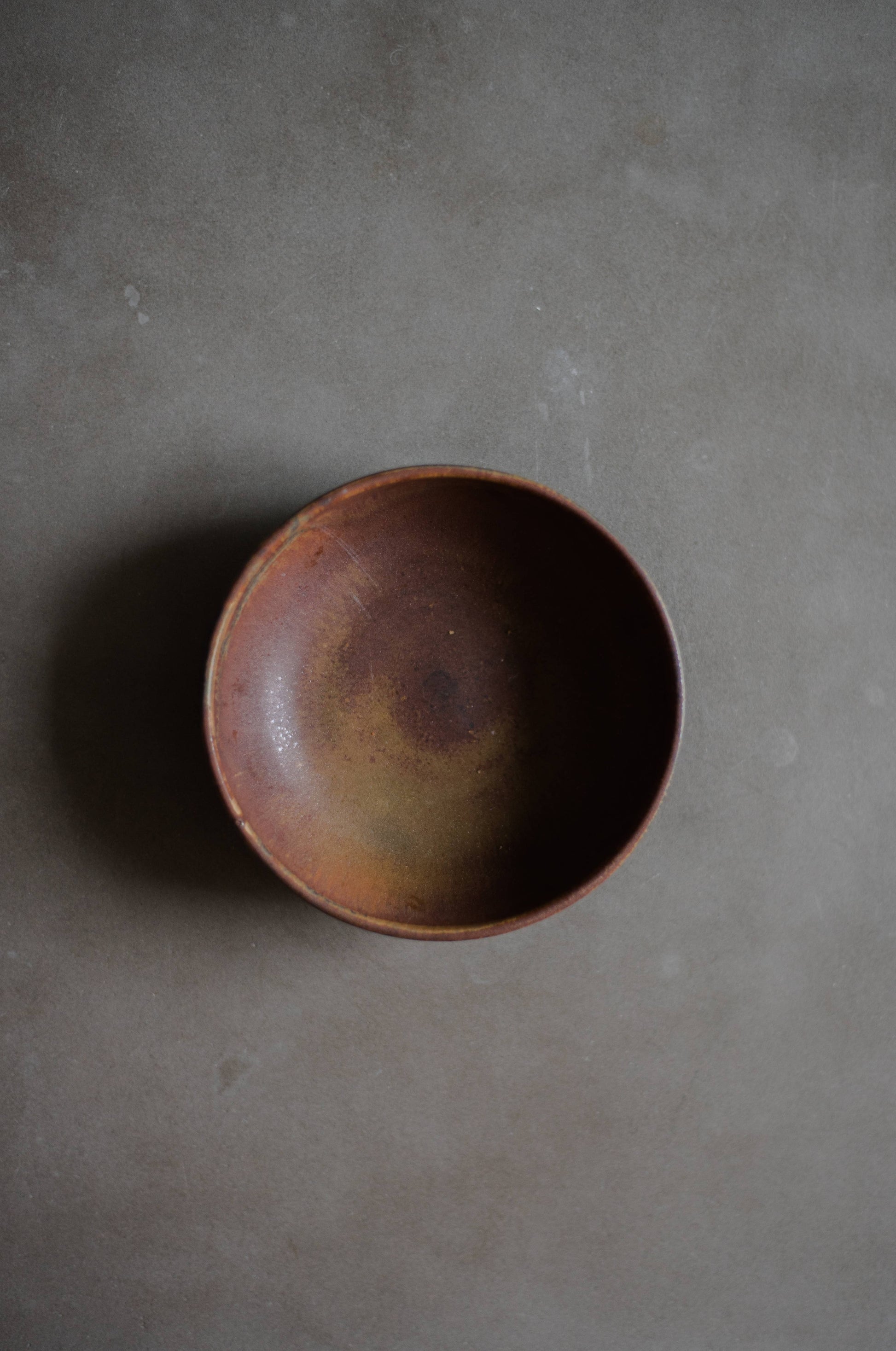 Ethical Trade Co Tabletop Mini Bowl / Rust Handmade Ukrainian Stoneware Bowl