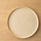 Ethical Trade Co Tabletop Dinner Plate / Caramel Handmade Ukrainian Stoneware Dinner Plates