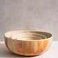 Ethical Trade Co Tabletop Caramel Handmade Ukrainian Stoneware Nesting Bowl Set
