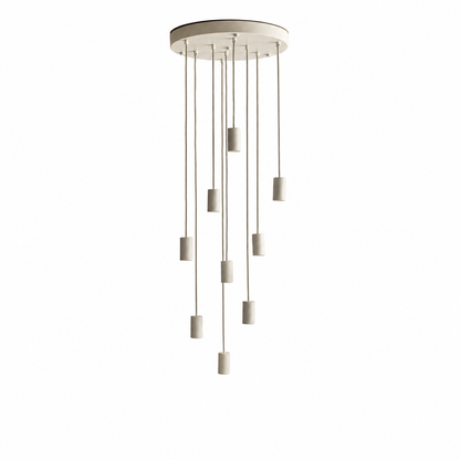 Alumina Nine Pendant on a white background