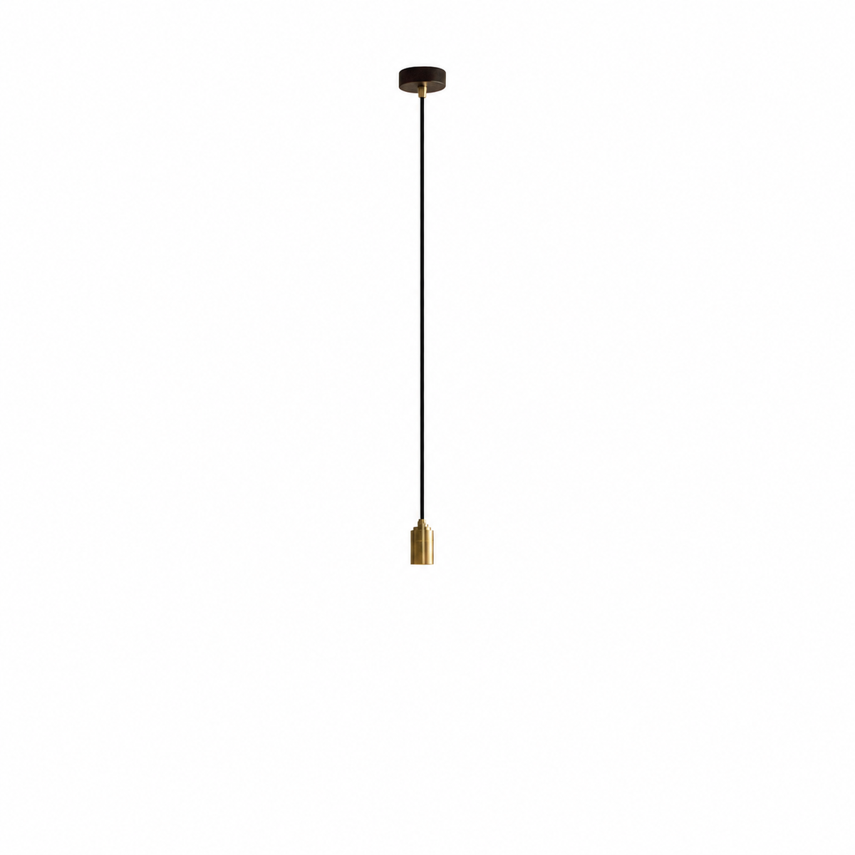 Brass Pendant on a white background
