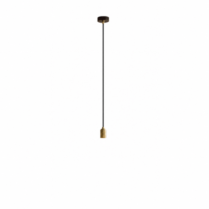 Brass Pendant on a white background