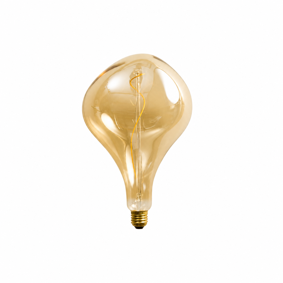 Voronoi II E26 LED Bulb on a white background