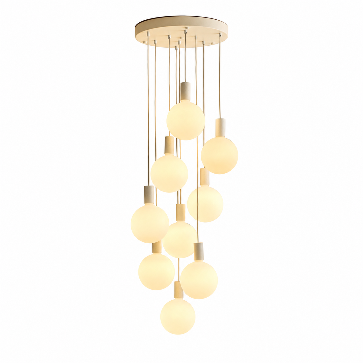 Alumina Nine Pendant + Sphere V on a white background