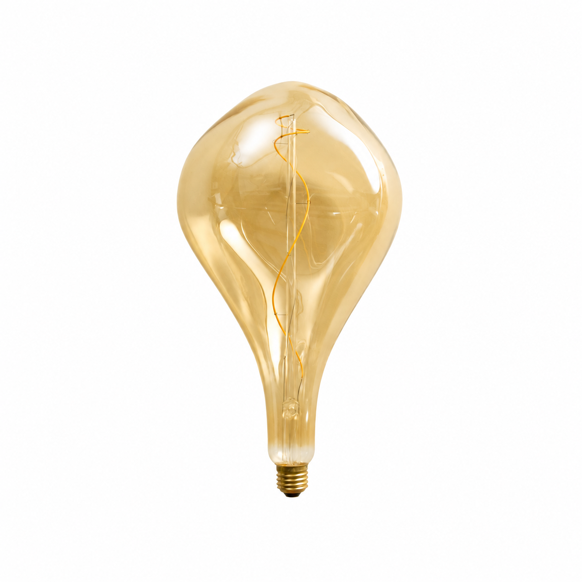 Voronoi III E26 LED Bulb on a white background
