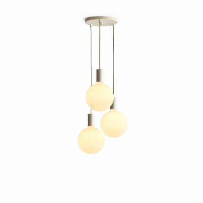 Alumina Triple Pendant + Sphere V on white background