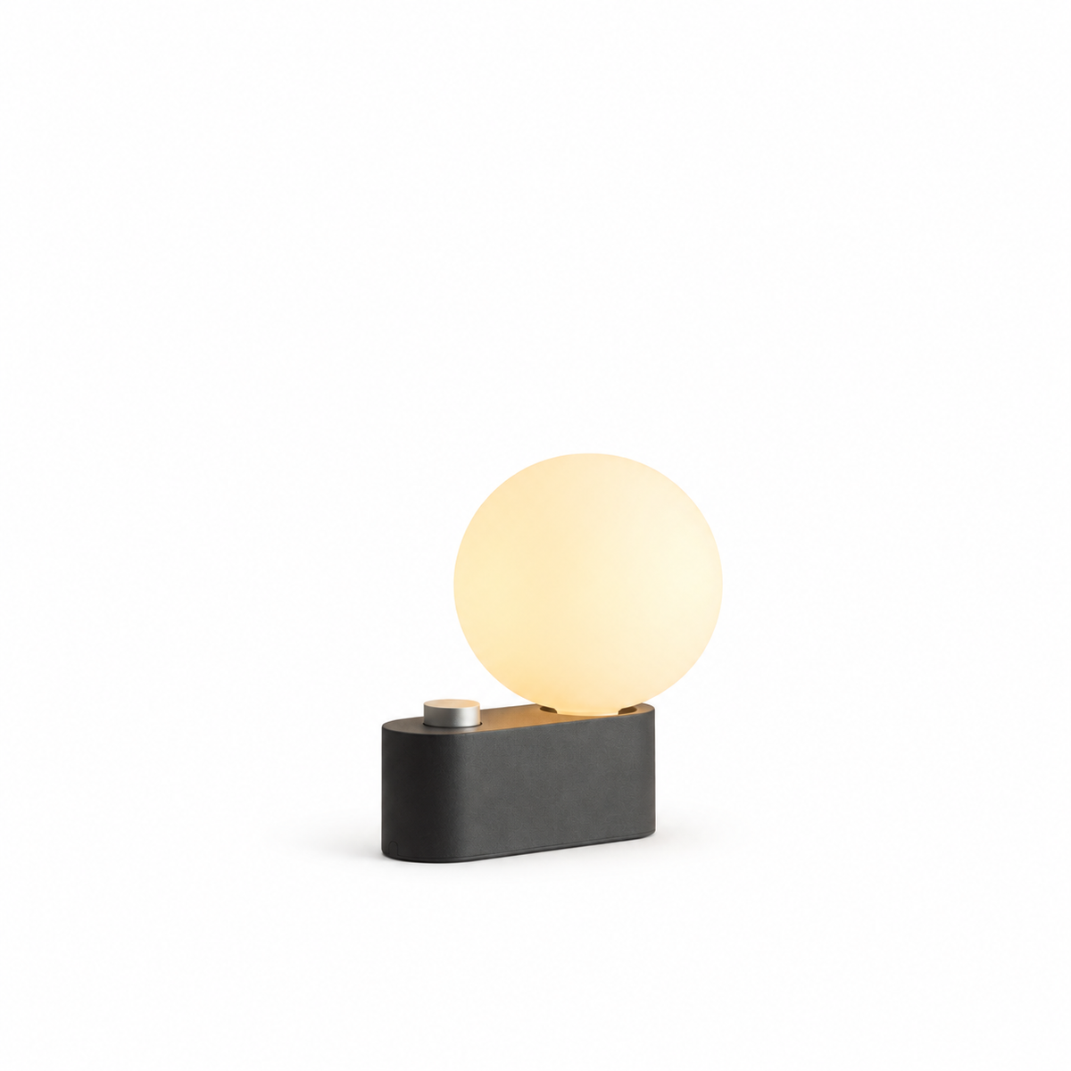 Tala Alumina Multi-Use Lamp in Charcoal on a white background