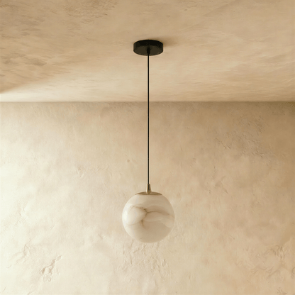 Tama Alabaster Chandelier Light.