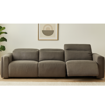 Wilder Power Recliner Sofa Soft Taupe