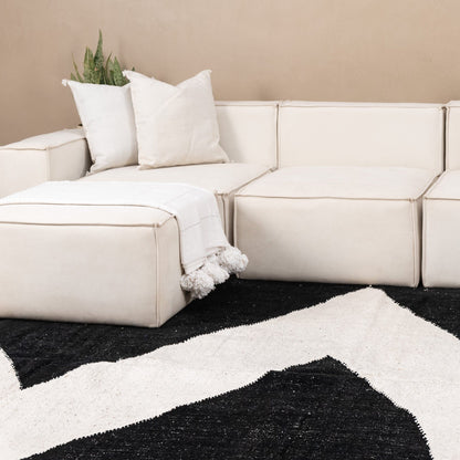 Benisouk taznakht rug Alya - Flatweave Moroccan rug Alya - Flatweave Moroccan rug