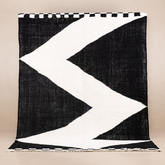 Benisouk taznakht rug Alya - Flatweave Moroccan rug Alya - Flatweave Moroccan rug