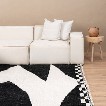 Benisouk taznakht rug Alya - Flatweave Moroccan rug Alya - Flatweave Moroccan rug