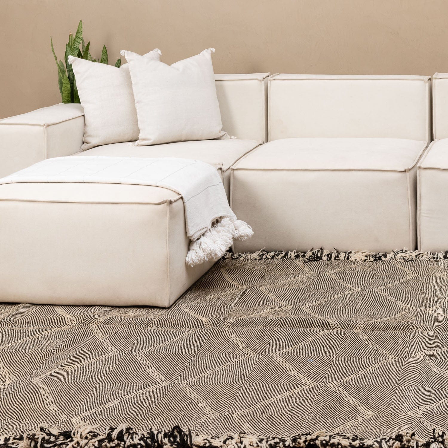 Benisouk taznakht rug TanTan - taznakht kilim rug TanTan - taznakht kilim rug