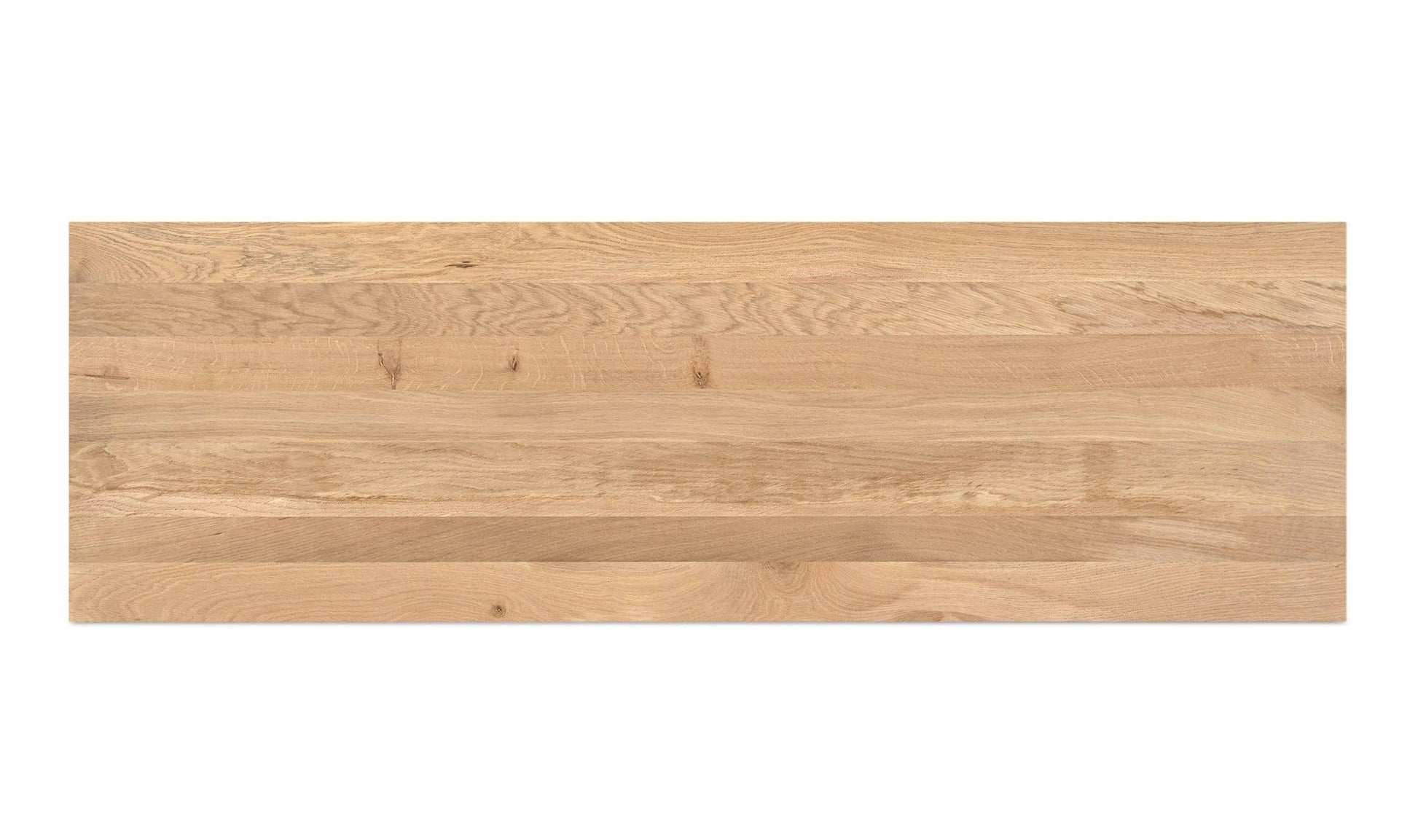 Moe's TEEDA DRESSER Organic Bookshelf Slab with Glass Shelves