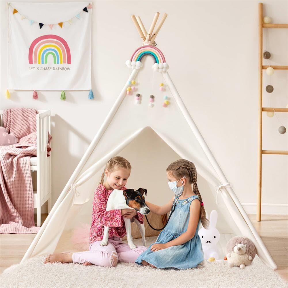 Tiny Land Tent Tiny Land® Teepee for Kids with Mat