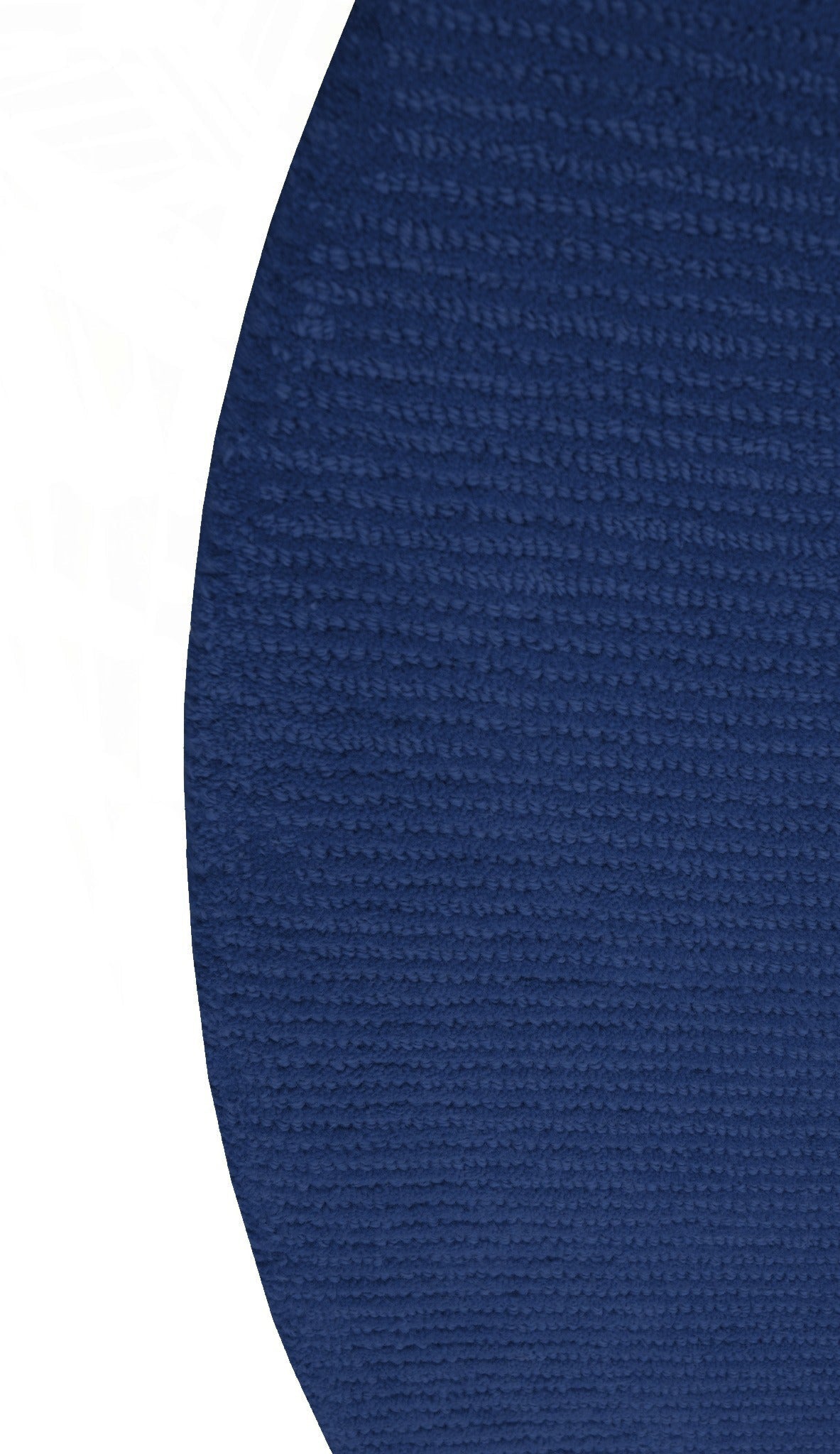 Terra Custom Made Blue Modern Solid Design Hand Tufted Wool Rug.