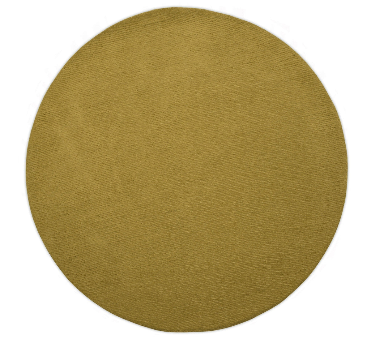 Terra Custom Made Copper Modern Solid Design Hand Tufted Wool Rug.