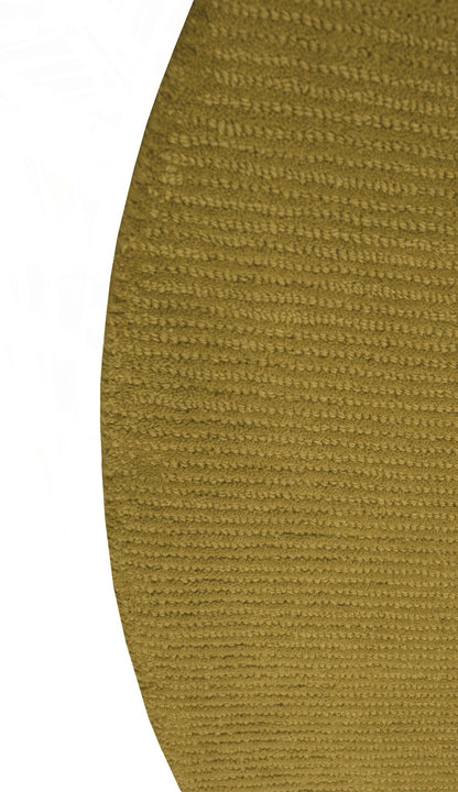 Terra Custom Made Copper Modern Solid Design Hand Tufted Wool Rug.