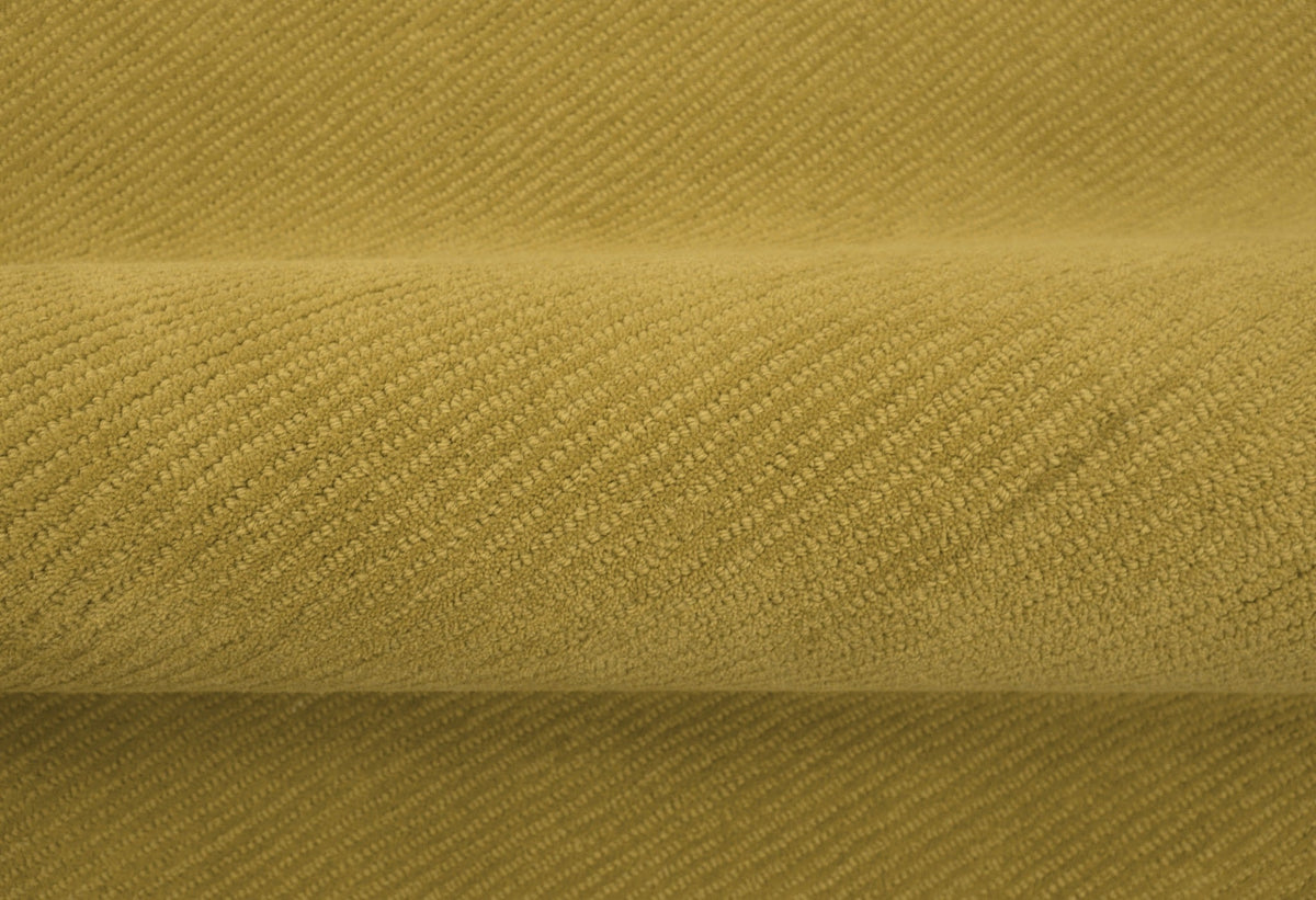 Terra Custom Made Copper Modern Solid Design Hand Tufted Wool Rug.