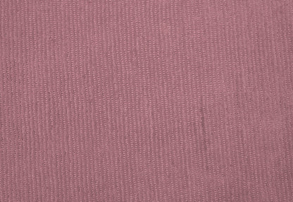 Custom Made Round Pink Modern Solid Design Hand Tufted Wool Rug.