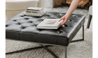 The Carpentry Shop Co. THAD OTTOMAN THAD OTTOMAN