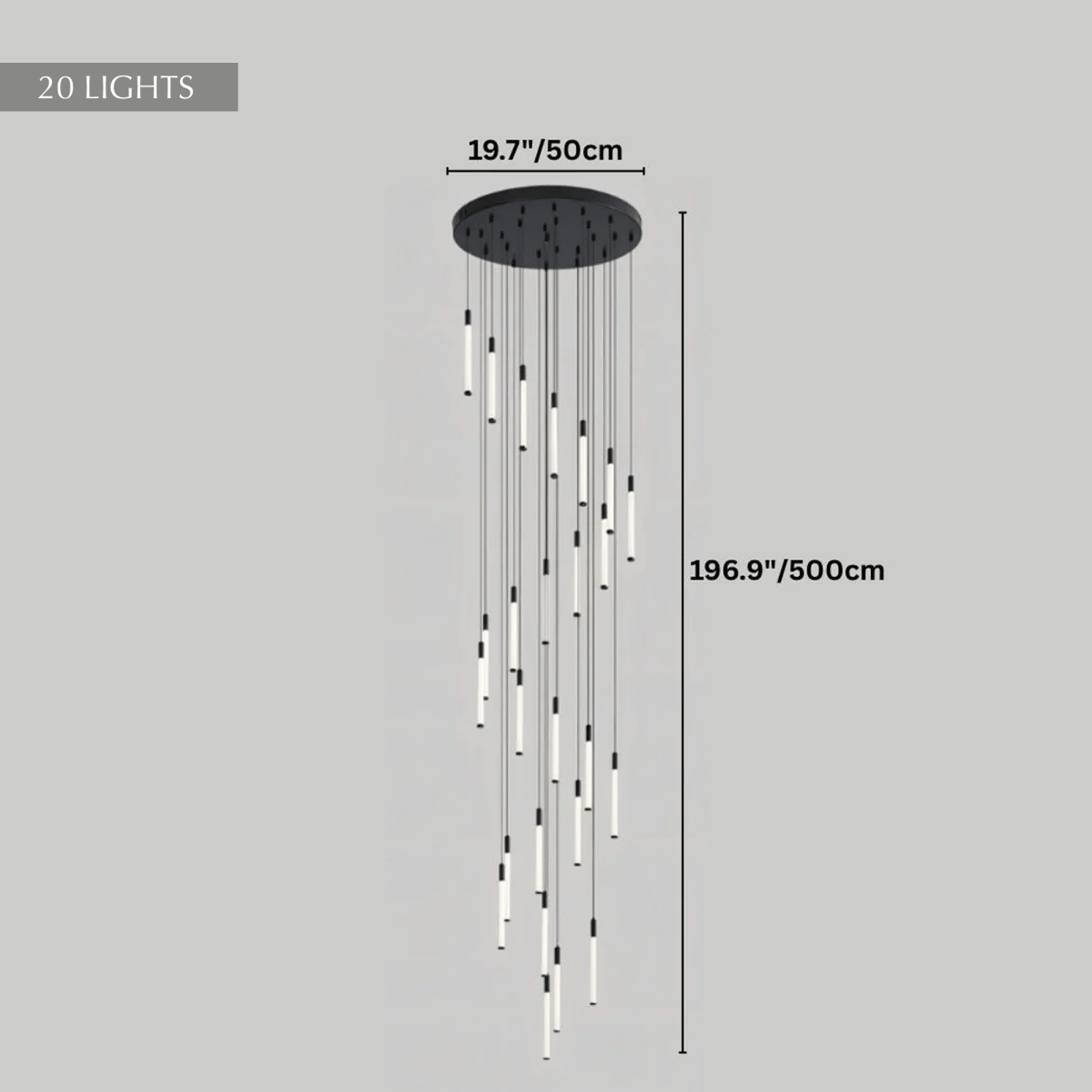 Tinara Staircase Chandelier