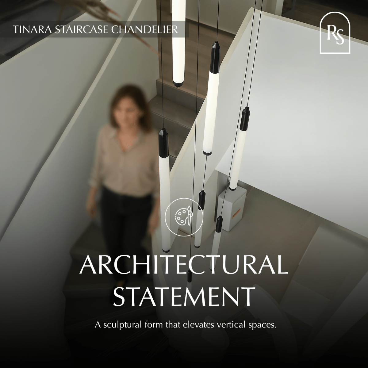 Tinara Staircase Chandelier