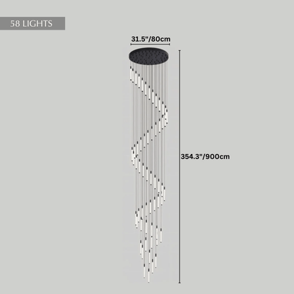 Tinara Staircase Chandelier