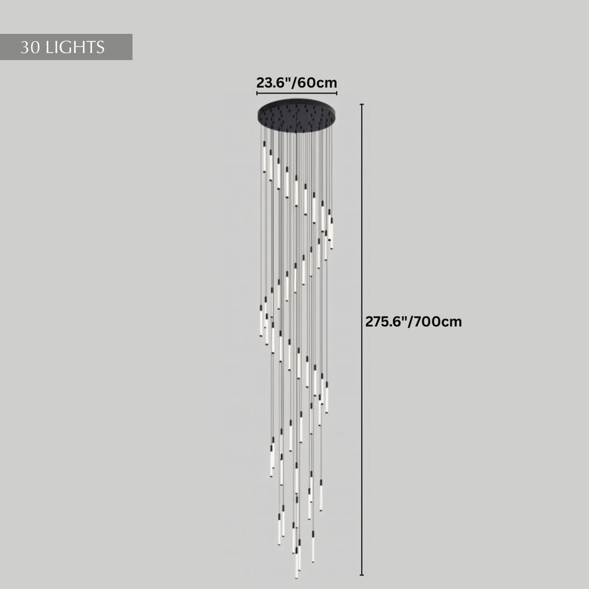 Tinara Staircase Chandelier