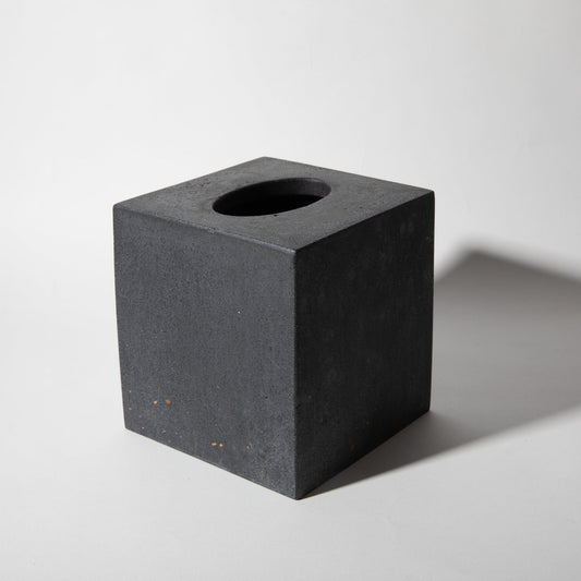 Pretti.Cool Tissue Box Covers Tissue Box Cover | Black Terrazzo Tissue Box Cover | Black Terrazzo