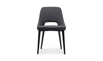 Moe's Home Collection Tizz Dining Chair Dark Grey Tizz Dining Chair Dark Grey
