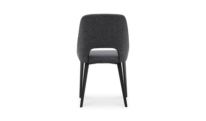 Moe's Home Collection Tizz Dining Chair Dark Grey Tizz Dining Chair Dark Grey