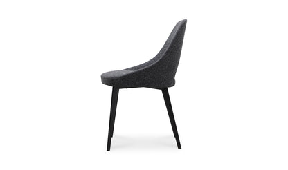 Moe's Home Collection Tizz Dining Chair Dark Grey Tizz Dining Chair Dark Grey