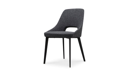 Moe's Home Collection Tizz Dining Chair Dark Grey Tizz Dining Chair Dark Grey