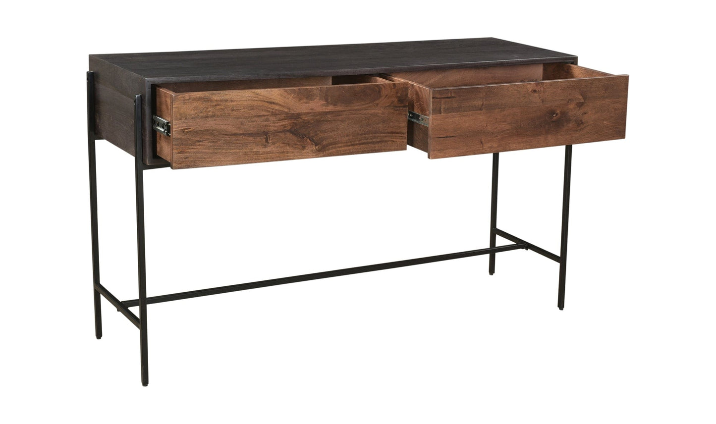 The Carpentry Shop Co. Tobin Console Table Brown Tobin Console Table Brown