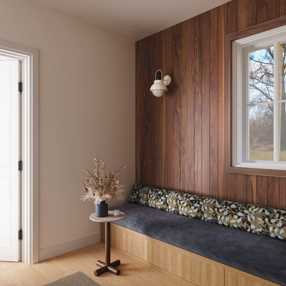 Tongue and Groove Wood Panels.