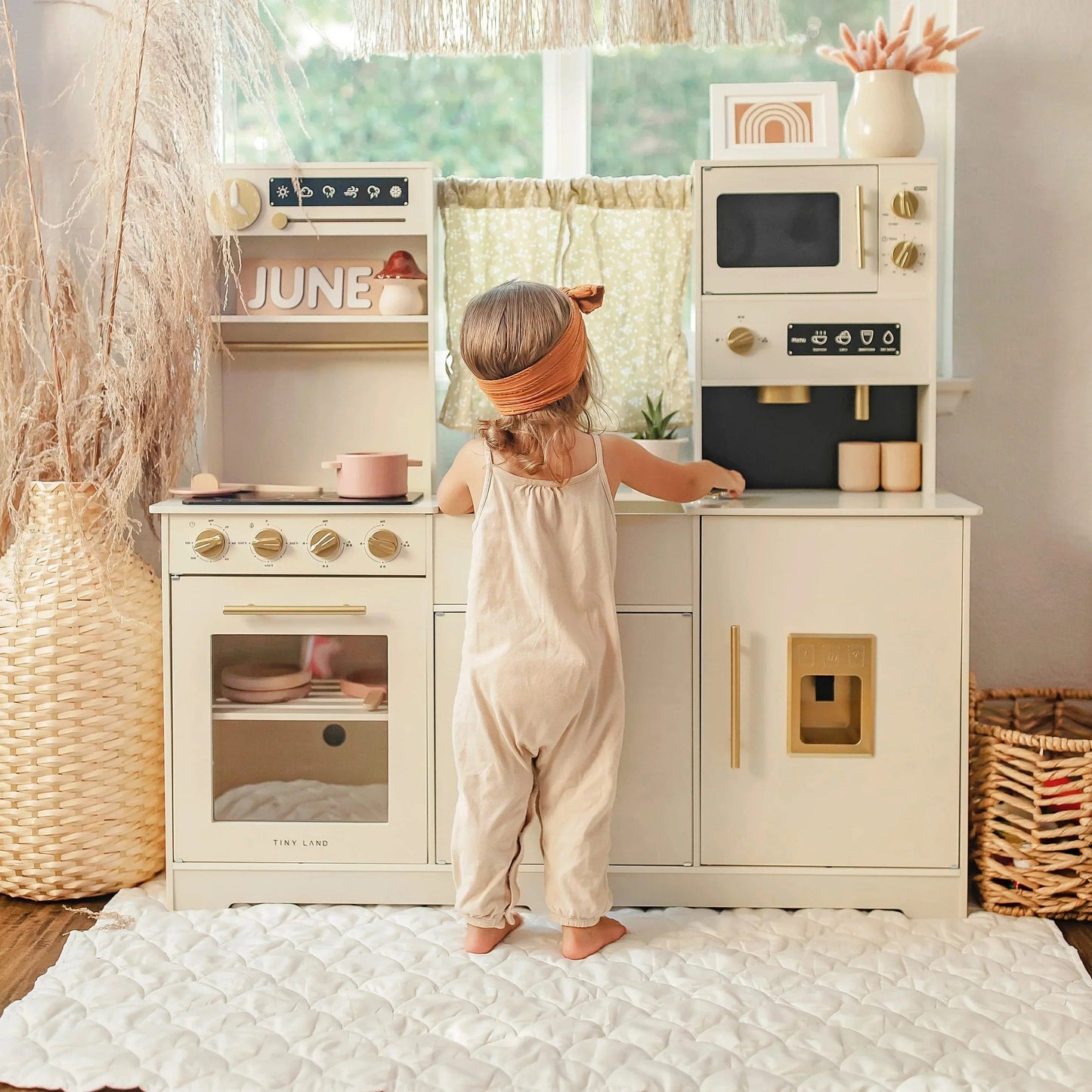 Tiny Land Trendy Home Style Play Kitchen The Carpentry Shop Co