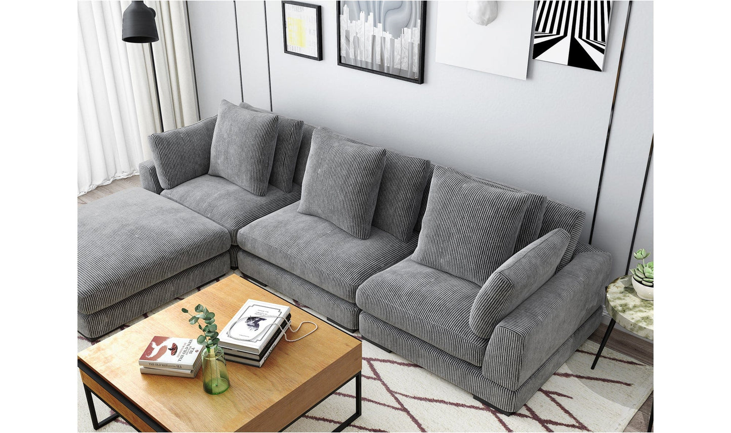 The Carpentry Shop Co. TUMBLE CORNER CHARCOAL TUMBLE CORNER CHARCOAL