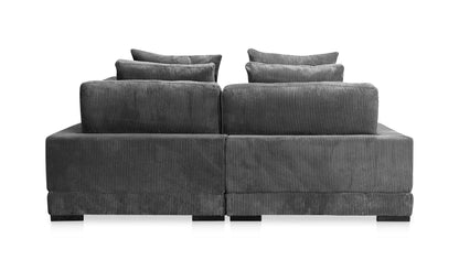 The Carpentry Shop Co. TUMBLE NOOK MODULAR SECTIONAL CHARCOAL TUMBLE NOOK MODULAR SECTIONAL CHARCOAL