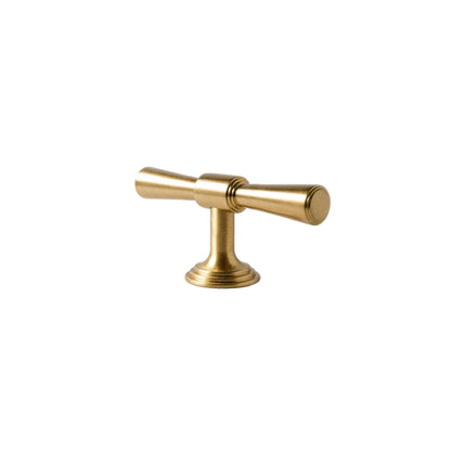 Tuxedo Knob, Solid Brass Cabinet Knob.
