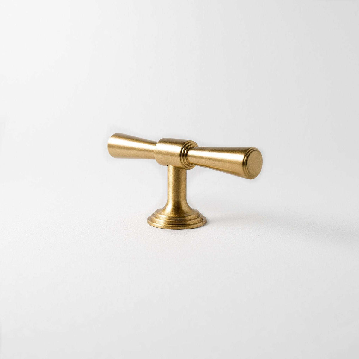 Tuxedo Knob, Solid Brass Cabinet Knob.