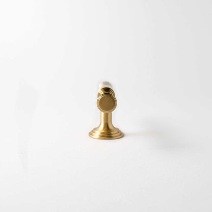 Tuxedo Knob, Solid Brass Cabinet Knob.