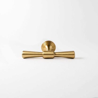Tuxedo Knob, Solid Brass Cabinet Knob.
