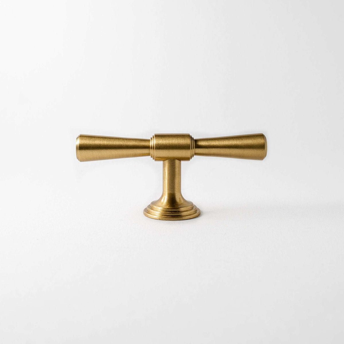 Tuxedo Knob, Solid Brass Cabinet Knob.