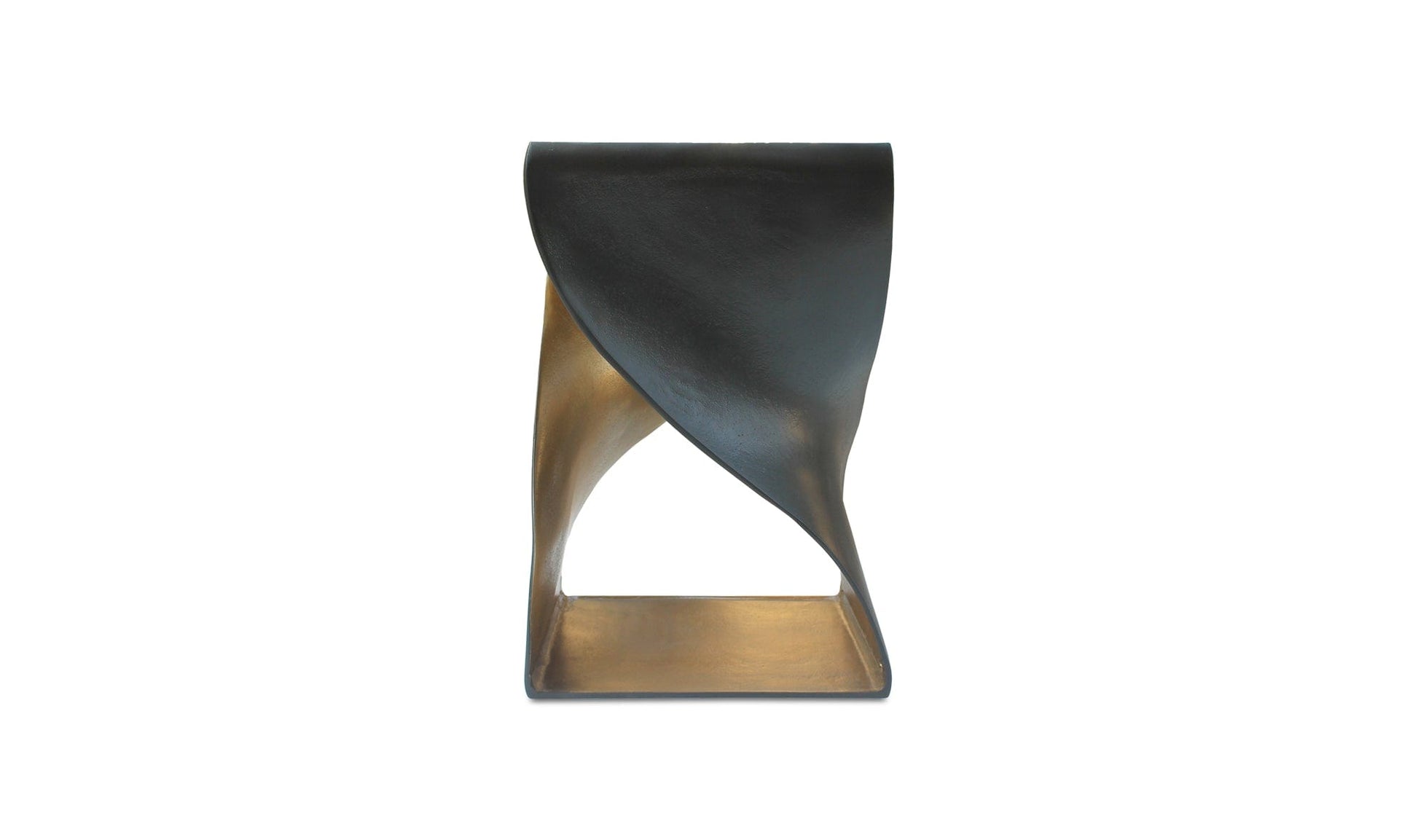 The Carpentry Shop Co. TWIST ACCENT TABLE BLACK TWIST ACCENT TABLE BLACK