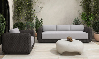 Ines Outdoor Coffee Table White