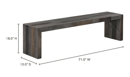 Moe's VINTAGE BENCH LARGE