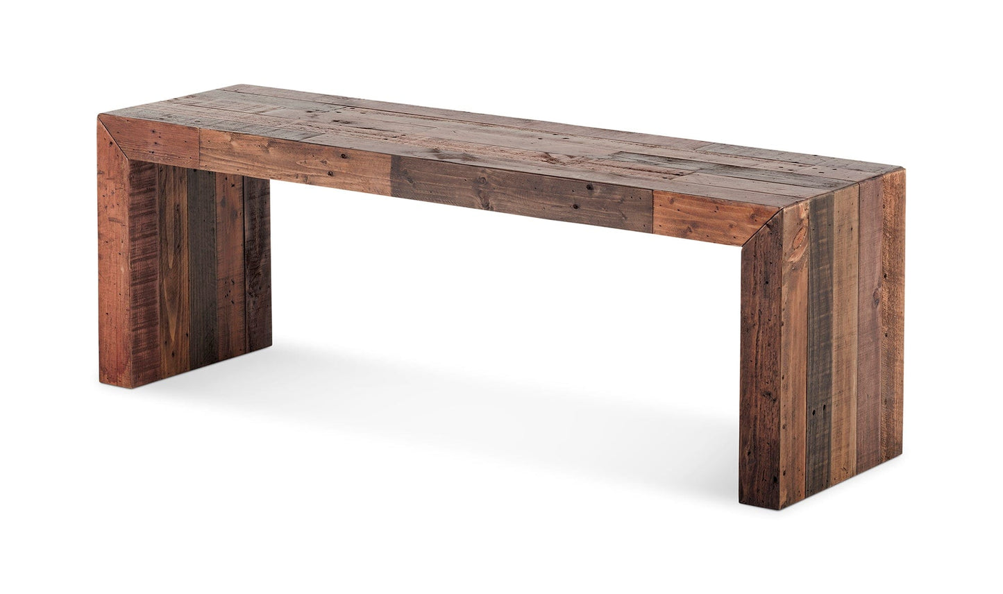 The Carpentry Shop Co. VINTAGE BENCH SMALL LIGHT BROWN VINTAGE BENCH SMALL LIGHT BROWN