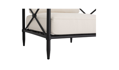 Willow Outdoor Accent Chair Cream