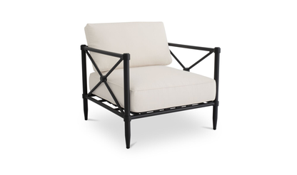Willow Outdoor Accent Chair Cream